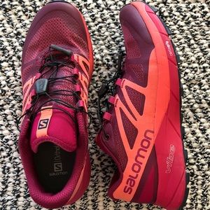 Salomon trail running shoes